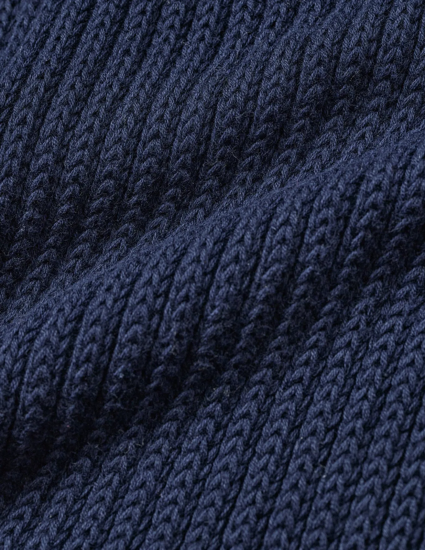 Women's Structured Knit Top Navy