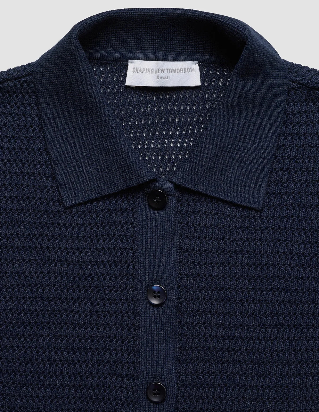 Women's Structured Polo Navy
