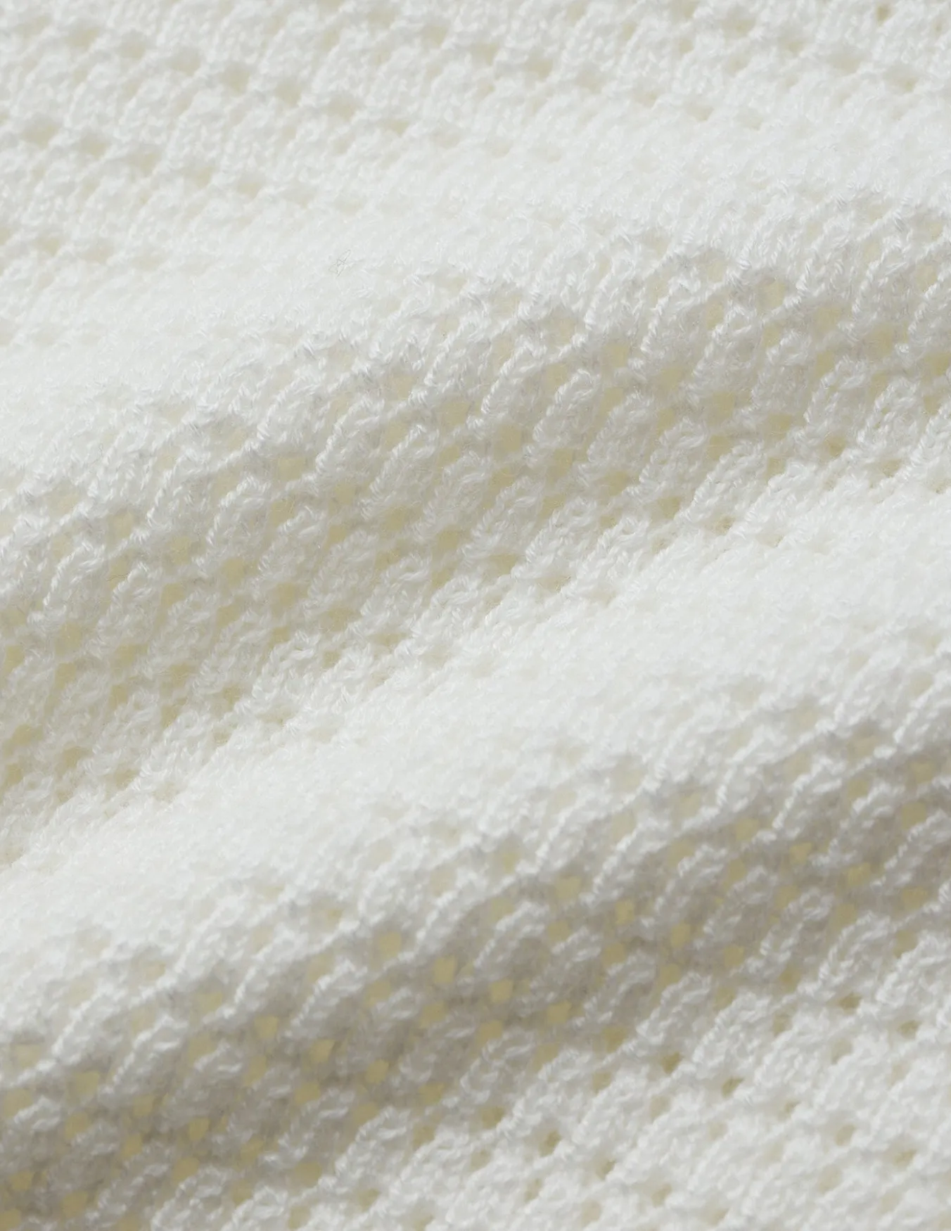 Women's Structured Polo Off White