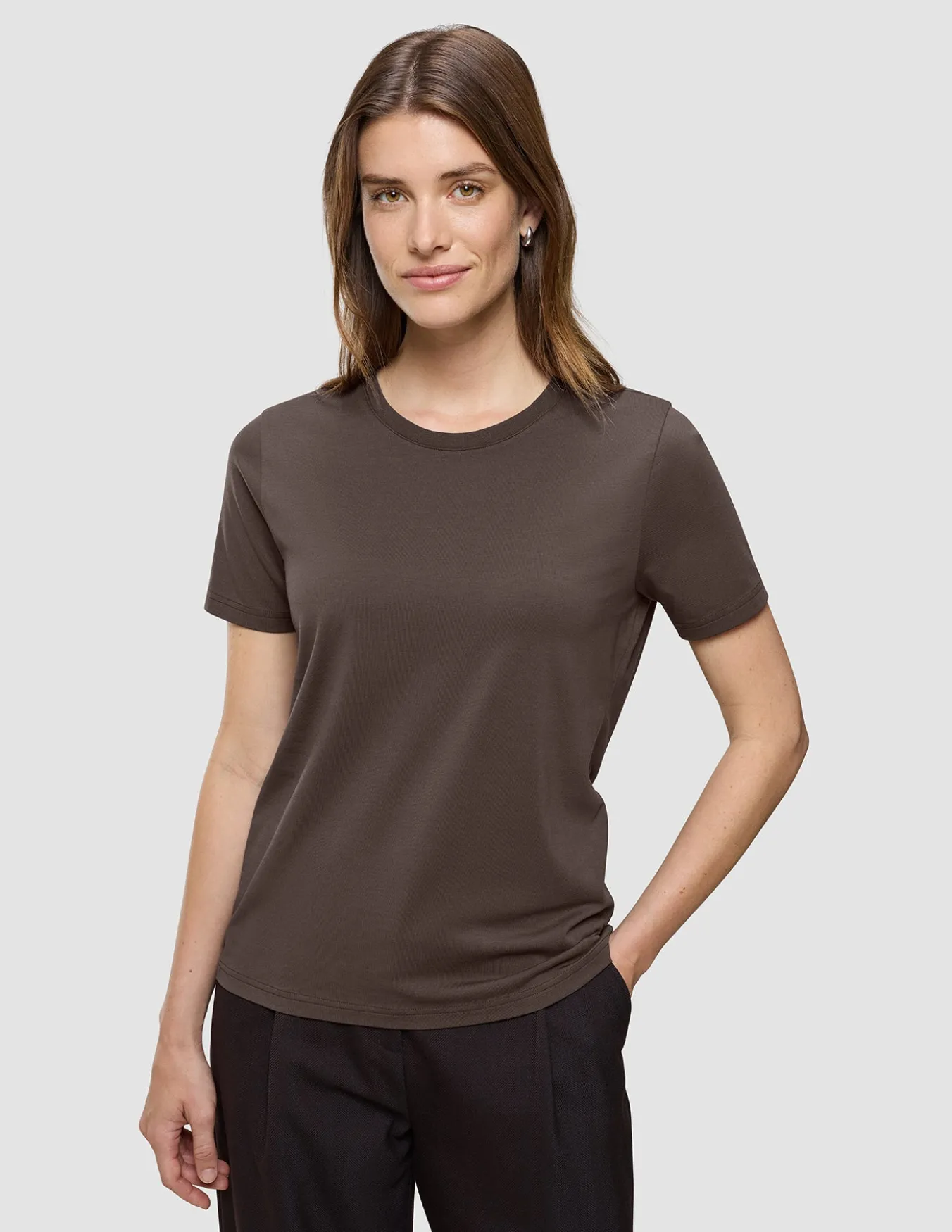 Women's Supima T-shirt Espresso