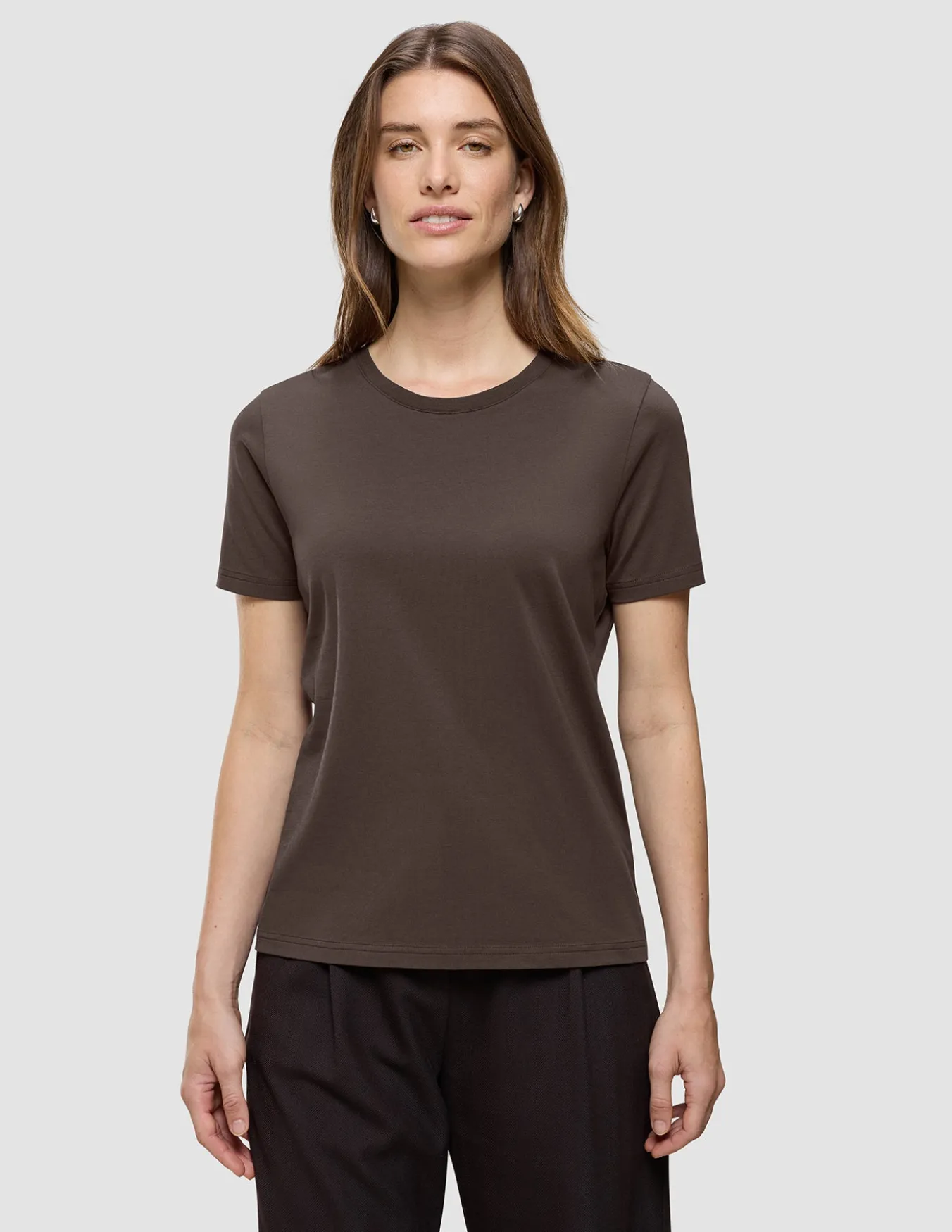 Women's Supima T-shirt Espresso